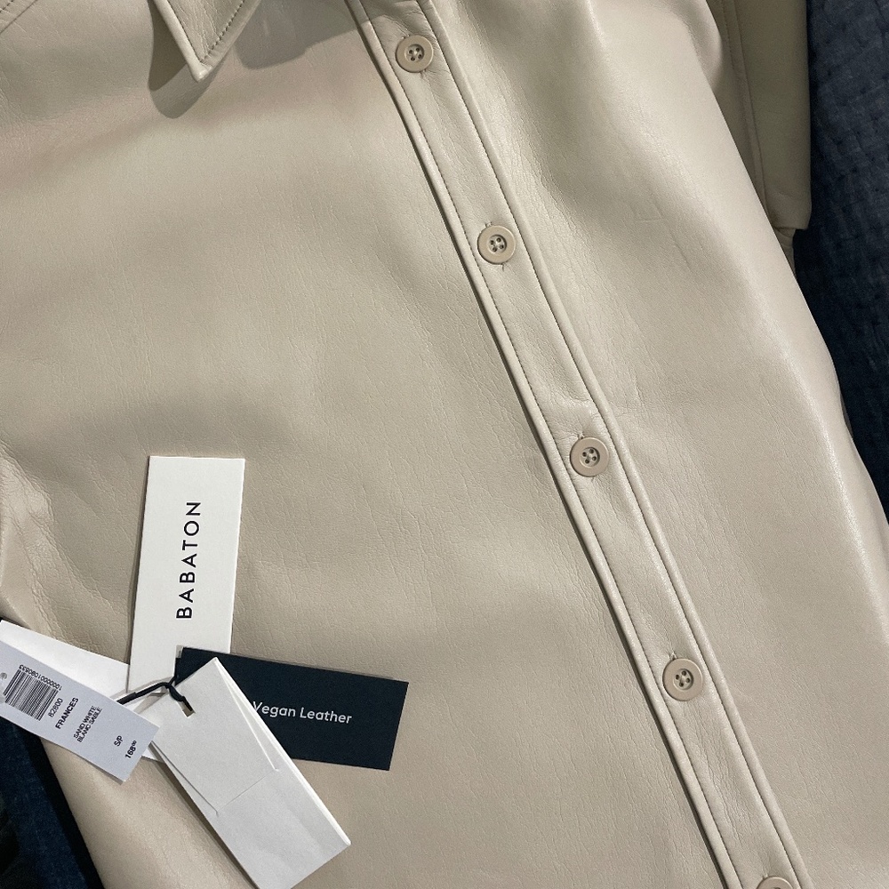 ARITZIA “New w/ Tags” Vegan Leather Shackets.